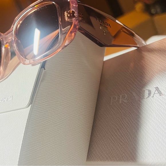 Prada Light Pink Sunglasses - Picture 1 of 2